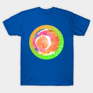 WAtercolor abstract circle T-Shirt